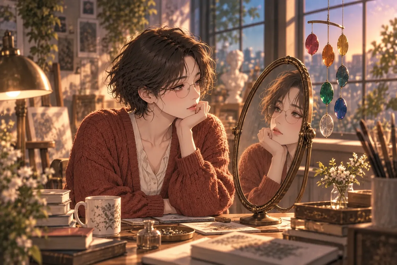 에니어그램 인트로 일러스트