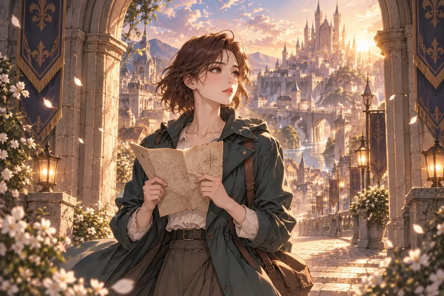 로판 × RPG 인생 주인공성 테스트 인트로 일러스트