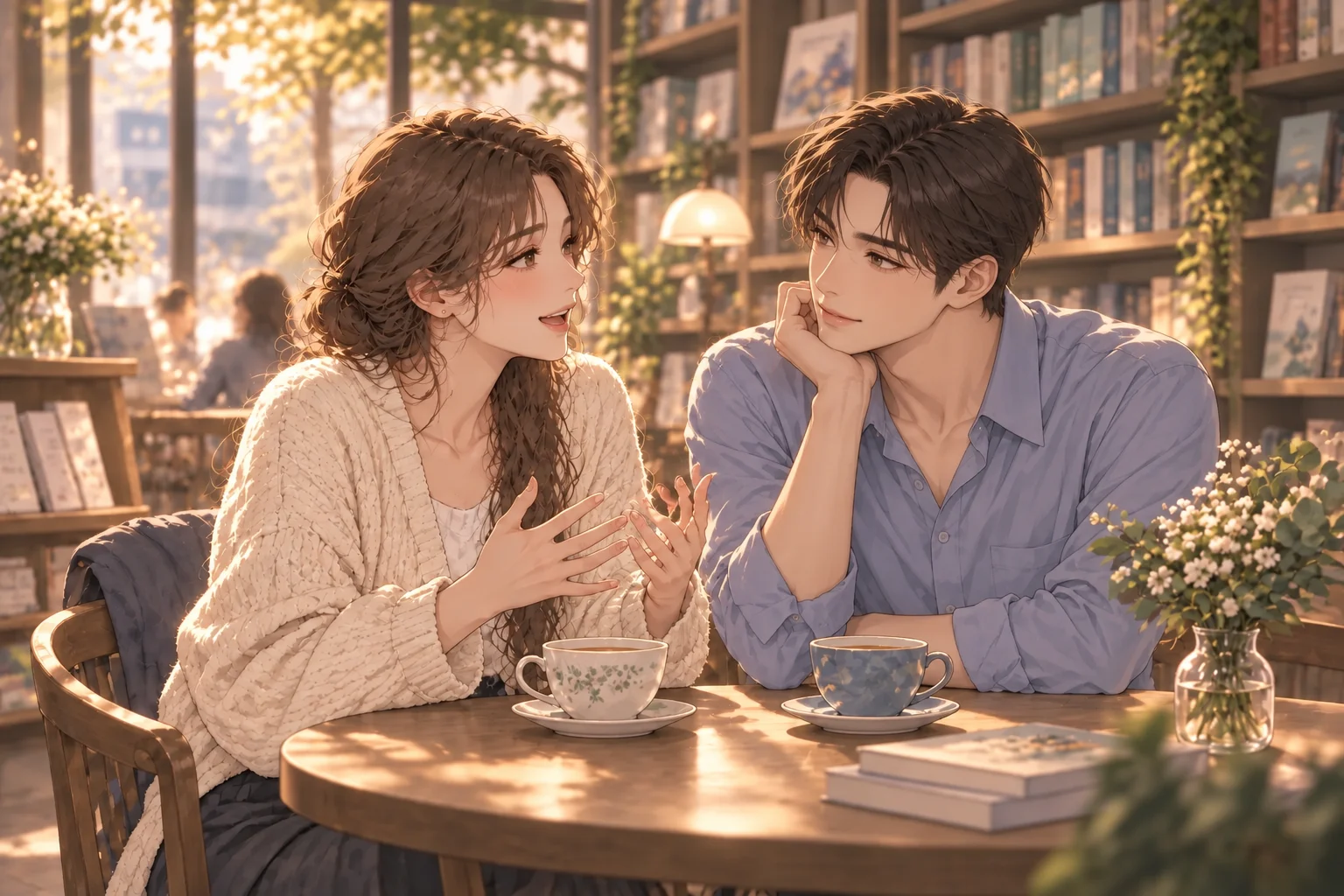 안정형 검사 인트로 일러스트